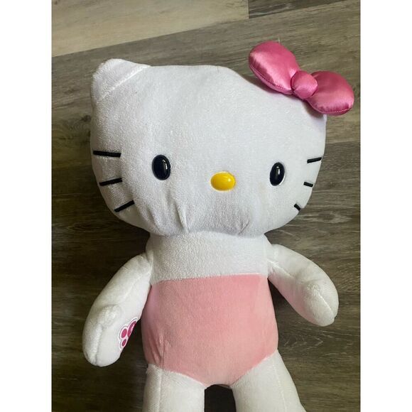Build A Bear Sanrio Hello Kitty Summertime 18” Plush w/ Pink Bow - Picture 3 of 10